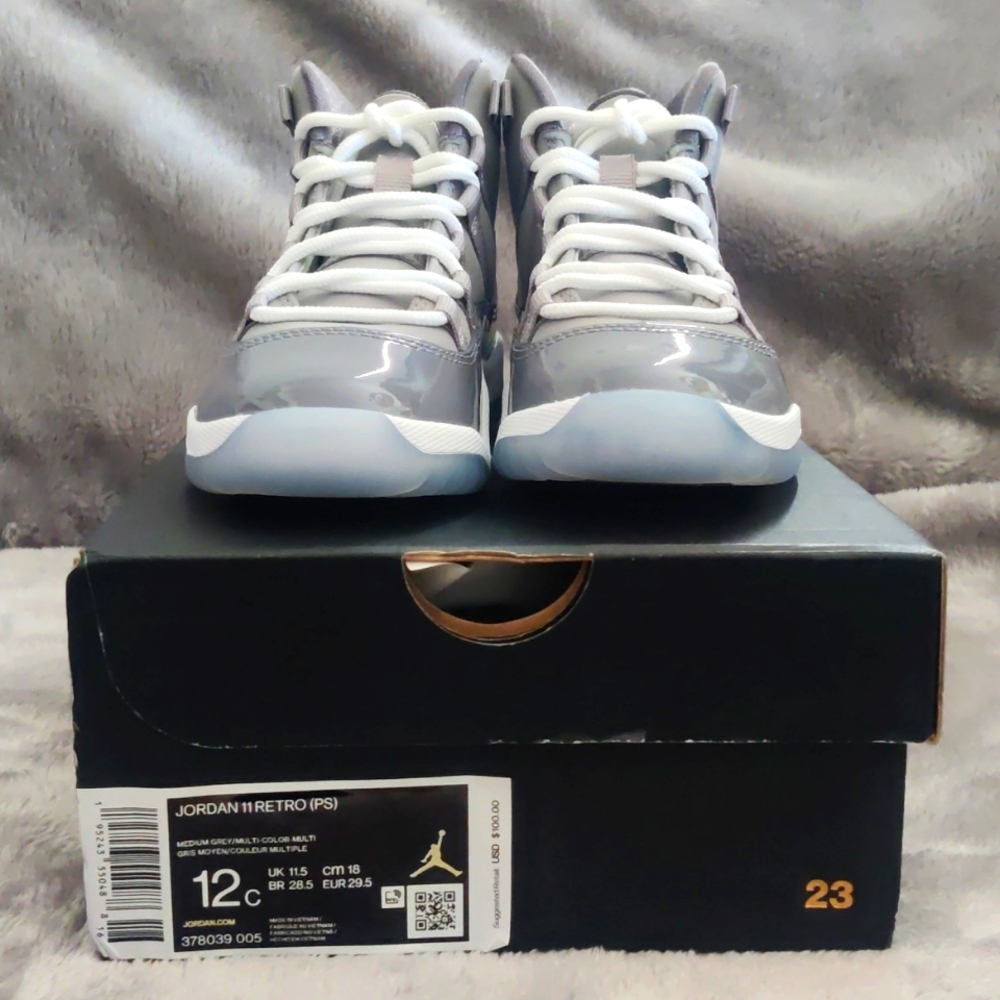 Jordan Retro 11 PS "Cool Grey"